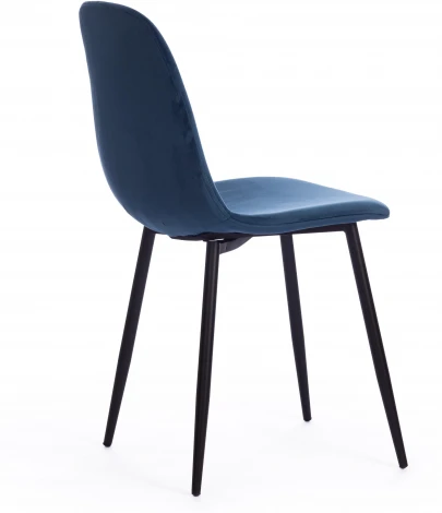 Стул BREEZE (mod. 4724) / 2 шт. в упаковке Tetchair (Вельвет,Металл/Синий) арт.24463
