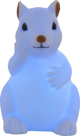 Интерьерная настольная лампа RGB Globo Kraka 28034-20 (для детской, LED, 220V, выключатель, животные)