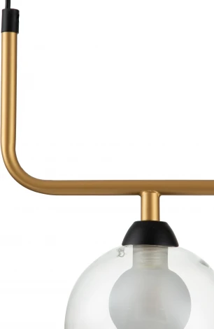 Подвесной светильник Piano V000172 (11021/1P Clear) (220V, на проводе, шар)