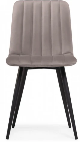 Стул на металлокаркасе Дани Мебрешения (Дани латте велюр velutto 08 / черный) Notta арт.572104