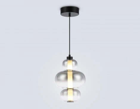 Подвесной светодиодный светильник Ambrella High Light LH11057 (220V, на проводе, круглые)