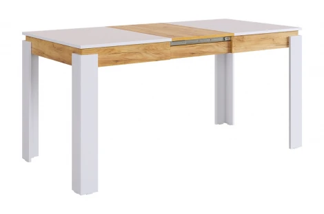 Стол обеденный раздвижной Гермес 2 Mebelson (ЛДСП,ПВХ/Светлое дерево) арт.KM-0209.3318