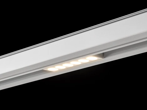 Трековый светильник светодиодный, магнитный, белый, 6Вт, 48V IP20 3000К Lumker SY-LINK SY-LINK-110-WH-6-WW