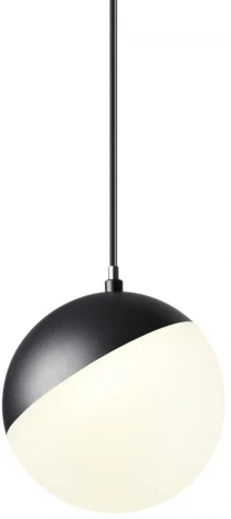 Трековый светильник Novotech Smal 359260 SHINO черный для низковольтного шинопровода IP20 LED 10W 48V 800Лм 3000К (шар)