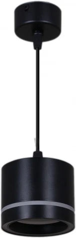 Подвесной светильник Reluce 53003-0.9-001LD GX53 BK (220V, на проводе)