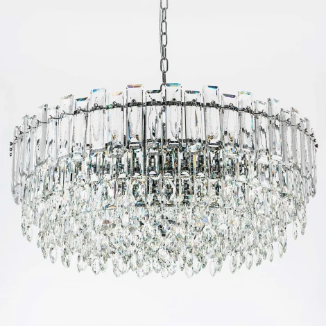 Подвесная люстра хрустальная Modelux MODELUX ML.7082.18 CR