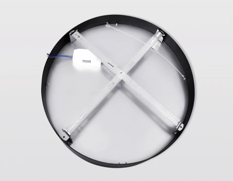 Потолочный светодиодный светильник круглый Ambrella Orbital Air Alum FV5537 (220V, круглые)