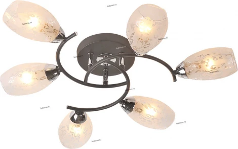 IDLamp 215 215/6PF-Blackchrome