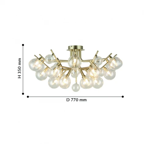 Потолочная люстра Favourite Lash 2524-18U