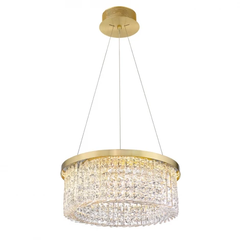 Подвесная люстра светодиодная Cloyd Pergam 10879 (220V, на тросе, круглые)