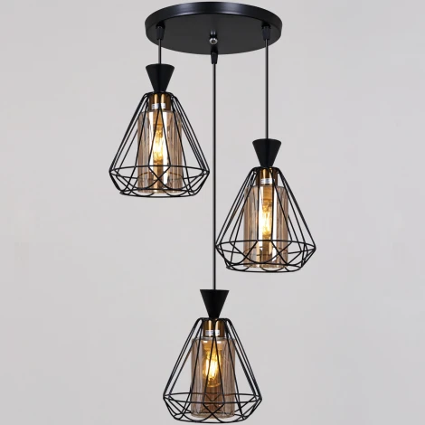 Подвесной светильник Reluce 03460-0.9-03 BK (220V, на проводе)