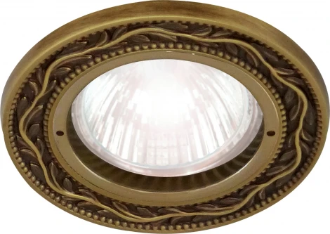 Встраиваемый точечный светильник Fede Paris Flat And Round FD1027RPB