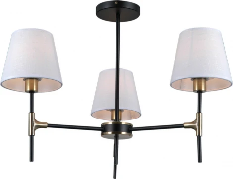 Потолочная люстра на штанге ILLUMICO IL0185-3CSQ-24 BK AB CASTOR (220V)