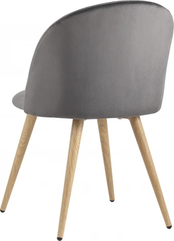 Стул Лион велюр серый 4 шт Stool Group (арт.УТ000037451)