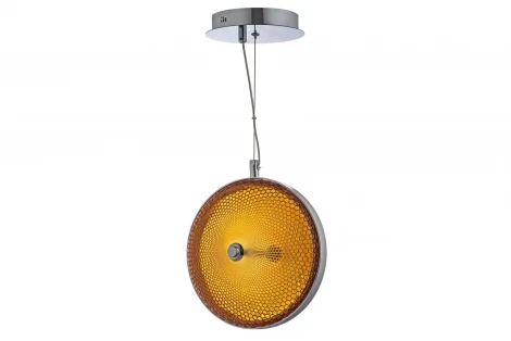 Подвесной светильник Lucia Tucci COIN 2890.R170.1 D310 OR (LED, 220V, на тросе, круглые)