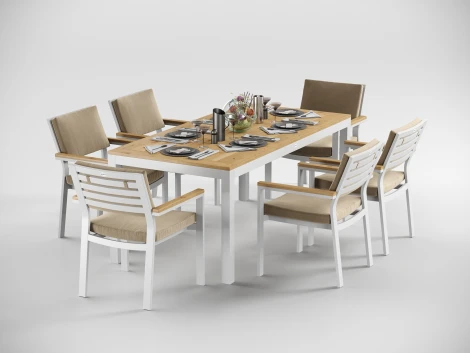 Обеденные группы Gardenini Premium Bella DPBLL.020218.C4