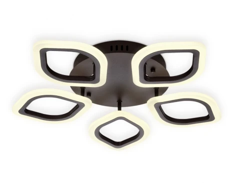 Потолочная люстра Ambrella Acrylica Original FA443 (регулировка яркости, LED, 220V, пульт управления, управление смартфоном, умный дом - PC.Lamper, цветы)
