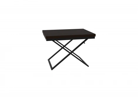 Стол трансформер 1, чёрный/темный венге ГЗМИ Орфей 102132