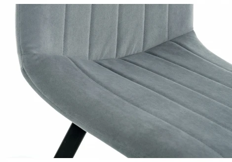 Стул на металлокаркасе sling gray / black