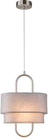 Подвесной светильник 13024/1P Nickel Indigo Borsa V000438 (220V, на проводе, круглые)