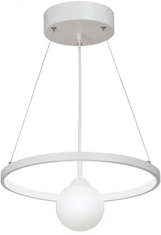 Подвесной светильник Vitaluce V4680-0/2S (LED, 220V, на тросе, шар, кольцо)