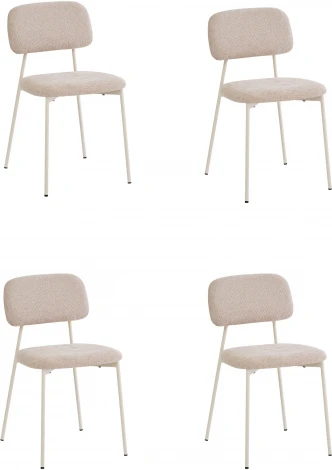 Стул Stool Group Chao бежевый бежевые ножки 4 шт. арт.УТ000040815