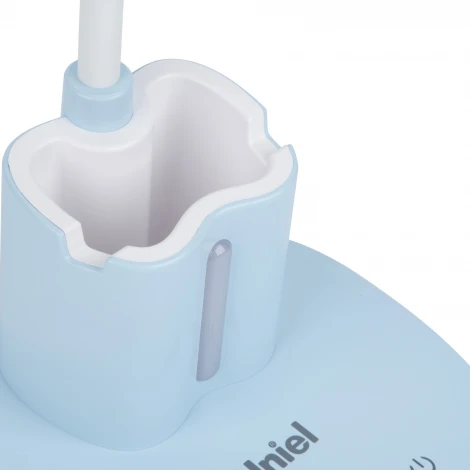 Настольная лампа с подставкой под телефон и канцелярские принадлежности для школьников Uniel ULM ULM-D150 15W/3000-6500K/DIM BLUE