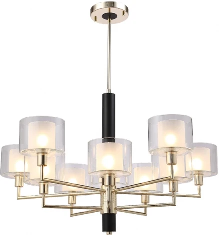 Потолочная люстра на штанге Crystal Lux Maestro SP-PL5+5 GOLD (220V)