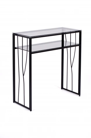 Консольный стол AllConsoles 1123-CB grey черный муар