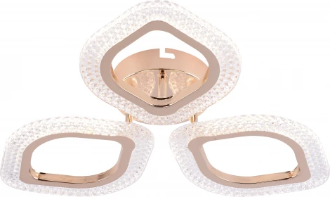 Потолочная люстра светодиодная на штанге с пультом регулировкой цветовой температуры и яркости Rivoli Erminia 6177-703