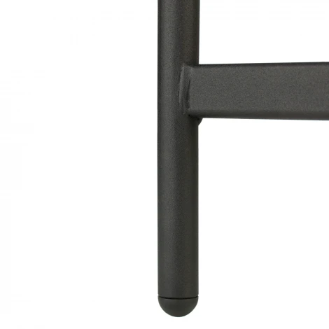 Стол журнальный МеталлАрт М025 коричневый дуб/черный Mebelik 009496