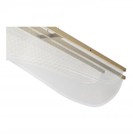 Подвесной светильник ST Luce Fesale SL6509.223.01 Золотистый/Прозрачный LED 1*60W 4000K (220V, на тросе)