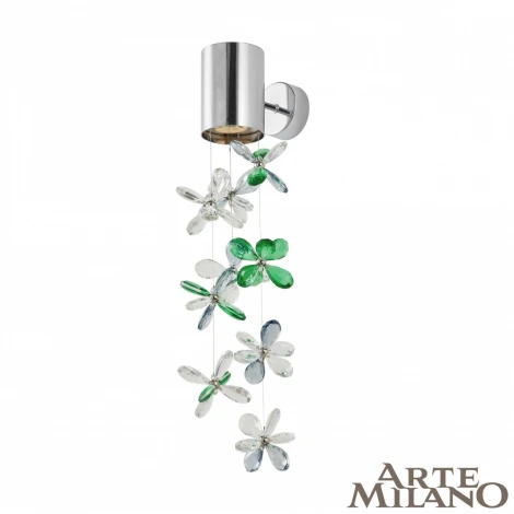 Спот Arte Milano 1952B.D90.H600.LED Ni (220V, подвески, цветы)