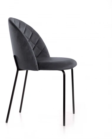 Cтул Nord, бархат серый 27 Top Concept NORD 80608
