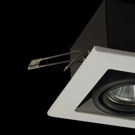 Встраиваемый светильник Metal Modern GU10 1x50Вт Maytoni Technical DL008-2-01-W (220V)