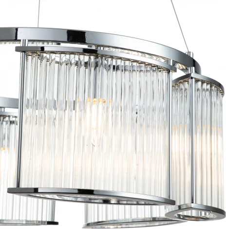 Люстра подвесная Corsetto V000076 (12003/6P Chrome) (220V, на тросе)