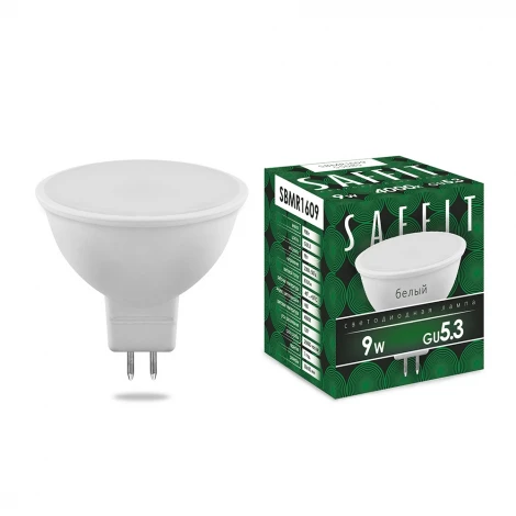 Лампочка светодиодная G5.3 9W 220V полусфера белая 4000K Feron 55085