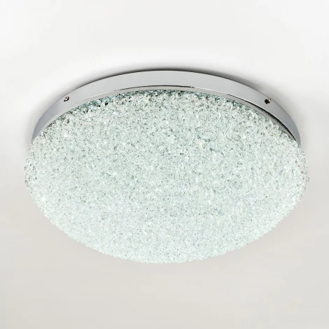 Потолочная люстра светодиодная хрустальная с пультом с регулировкой цветовой температуры и яркости Modelux MODELUX ML.2320.500 CR