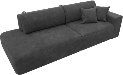 Диван прямой Лига-036 НПБ Модерн подлокотник справа Лига Диванов (Велюр) арт.127705