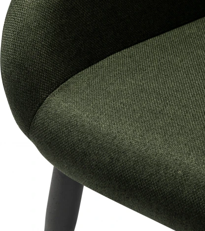 Кресло Kent темно-зеленый/черный R-Home арт.410119120h_ТмЗел_черн