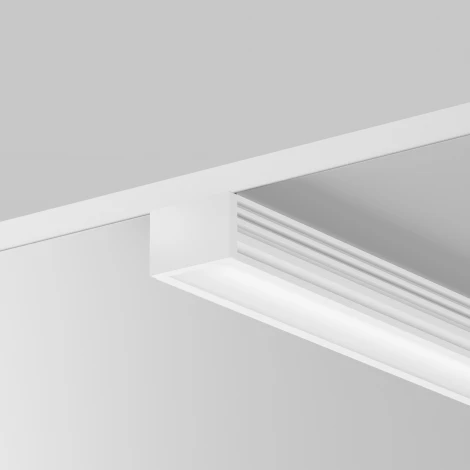 Алюминиевый профиль накладной 16x12, белый, 2 м, ALM-005-W-2M Maytoni 631006