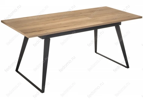 Стол Woodville Кхал галифакс натуральный / графит 462078