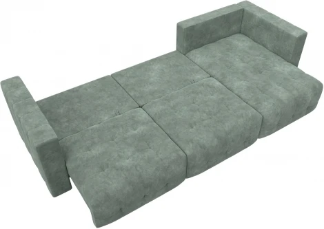 Диван угловой Лига-052 НПБ Лонг угол универсальный Лига Диванов (Велюр) арт.128832