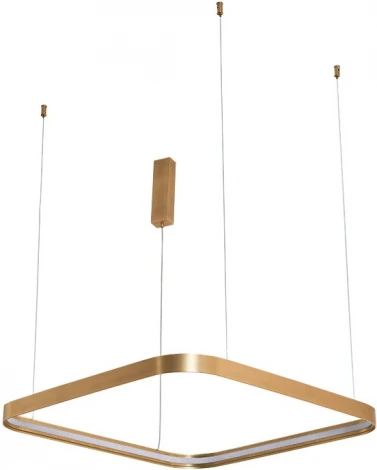 Подвесной светильник светодиодный Italline IT013-6031 gold 3000K (220V, на тросе)