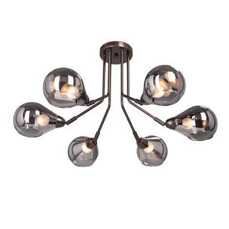 Потолочная люстра Vitaluce V4871-7/6PL (220V, шарики)