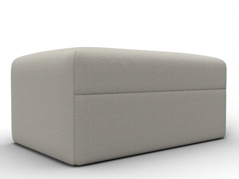 Модуль пуф Лига-060 НПБ (ЛДСП,Брус,Фанера,Рогожка/Бежевый) Лига Диванов 129733