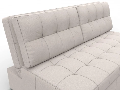 Диван прямой Лига-107 (160) (ЛДСП,Брус,Фанера,Замша/Бежевый) Лига Диванов 134940