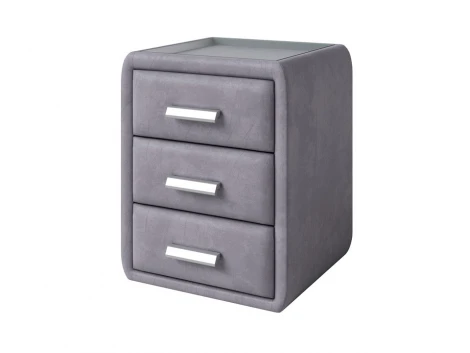 Тумба Soft Mebel (Ткань: Микровелюр Manhattan Стальной) PROxSON 51x48 2049900