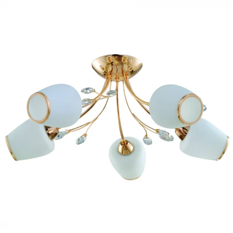 Потолочная люстра IDLamp 834 834/5PF-Dorato