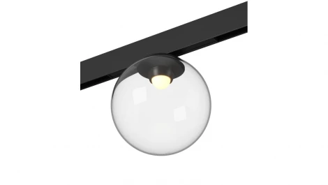 Трековый светильник магнитный низковольтный светодиодный DesignLed SY mini SY-mini-523619E-7.5-48-BL-WW (шар)